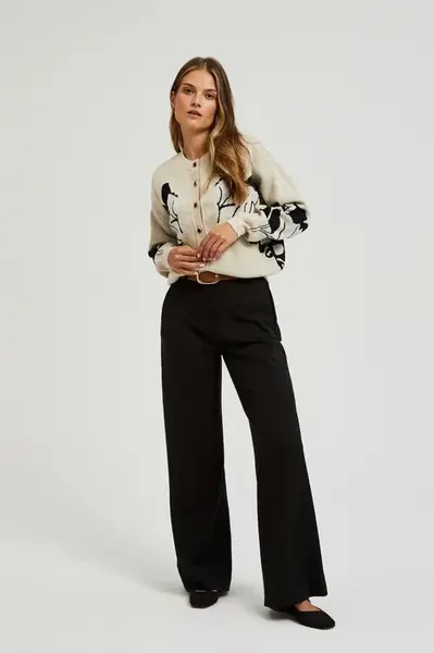 Marisse Women's Trousers Z-Sp-4527 Black