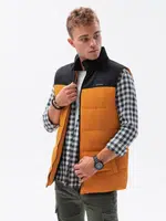 Ombre Men's quilted vest