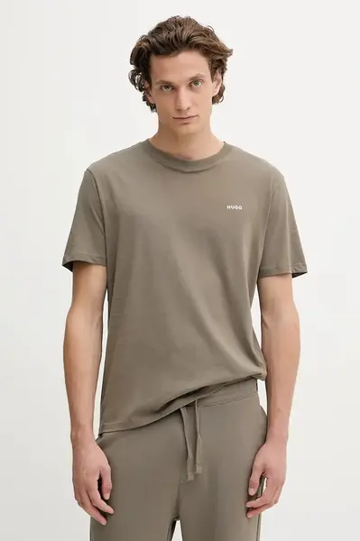 Bavlněné tričko HUGO Dero222