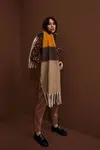 Marisse Striped scarf