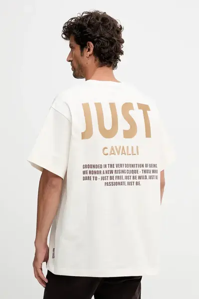 Bavlněné tričko Just Cavalli