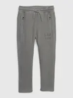 GAP Dětské fleece tepláky s logem - Kluci