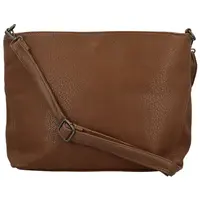 Dámská crossbody kabelka tmavě hnědá - Firenze Renagi