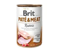 Brit konzerva Paté & Meat Rabbit 400 g