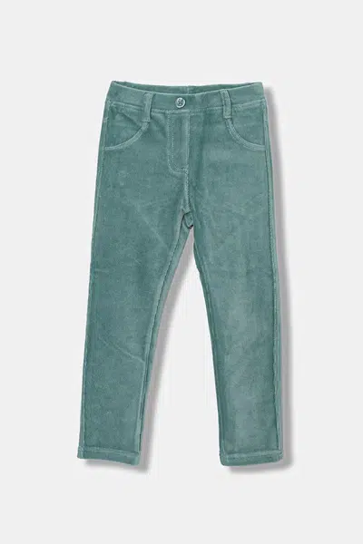 Dětské kalhoty United Colors of Benetton tyrkysová barva, 4DZBGE00L
