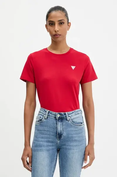 Tričko Guess Jeans dámské, fialová barva, W4YI10 J1314