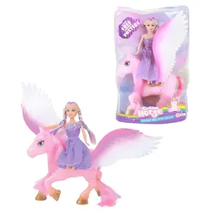 Pegasus Jednorožec Roztomilá bábika 15cm-MOVEO