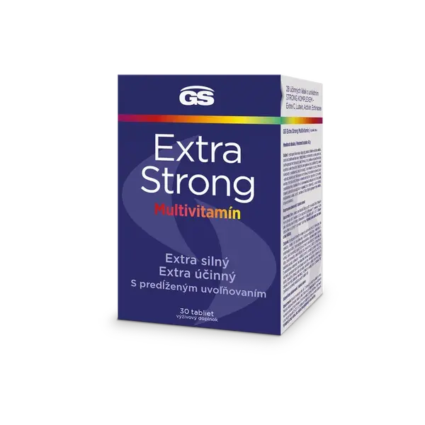 GS Extra Strong Multivitamín, 30 tbl