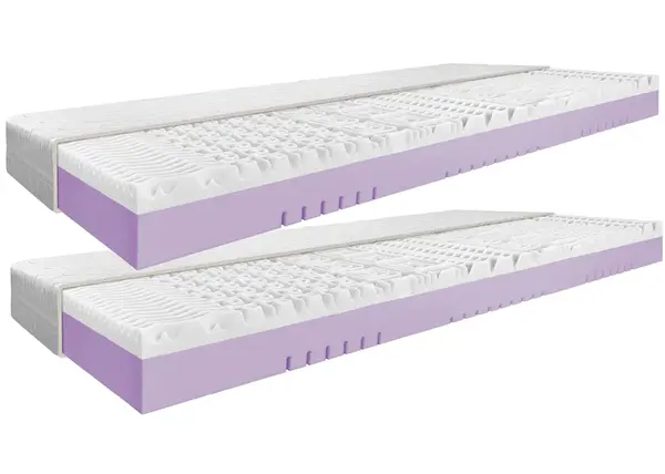 Matrac Benab Verso Medium 14 1+1 H3 80 x 200 cm Penový matrac 14 cm sendvičový zónová ortopedické