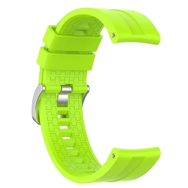 BStrap Silicone Cube remienok na Garmin Vivoactive 4, fruit green