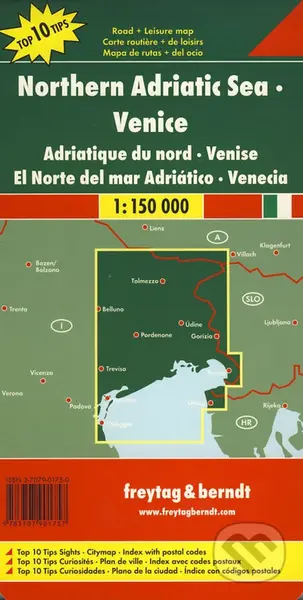 Northern Adria, Venedig 1:150 000 (Automapa)
