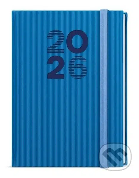 Týdenní diář 2026 Oskar Vigo A5 modrá