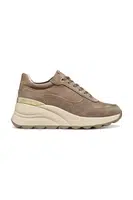 Tenisky Geox D SPHERICA EC13 dámské, hnědá barva, D45WAA 08522 C6029