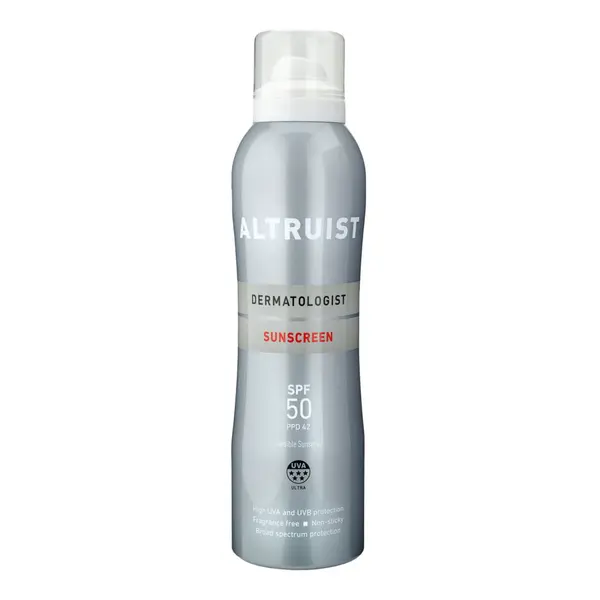 Altruist Dermatologist SPF50 opalovací sprej 200 ml