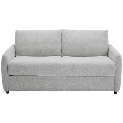 Xora ROZKLÁDACÍ POHOVKA, textil, šedá