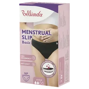 Bellinda 
BASIC MENSTRUAL SLIP NORMAL - Menstrual panties - black