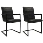 MID.YOU SADA ŽIDLÍ S PODRUČKAMI 2 kusy