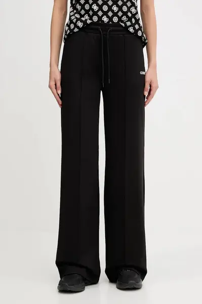 Tepláky Guess CARMEN dámské, černá barva, V5YB03 KCX22