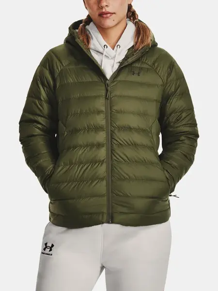 Under Armour Bunda UA STRM ARMOUR DOWN 2.0 JKT-GRN - Dámské