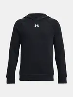 Under Armour Mikina UA Rival Fleece Hoodie-BLK - Kluci