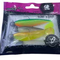 LK Baits Predátor kompletní set RAGE v dipu 10 cm, 3ks