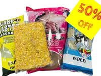 MVDE+LK Baits Akční balíček krmení KAPR ryba/ořech/kukuřice 4,5kg