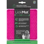 LickiMat Lízací Podložka Soother Mini Tuff Růžová