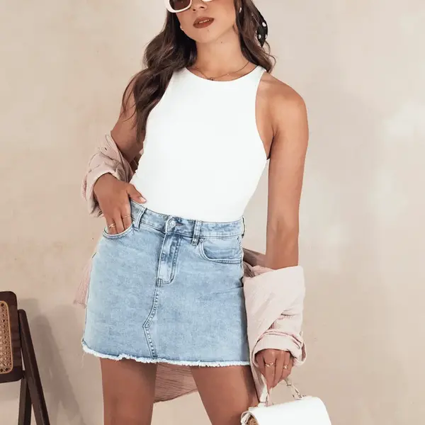 Denimová sukně URBAN QUEEN