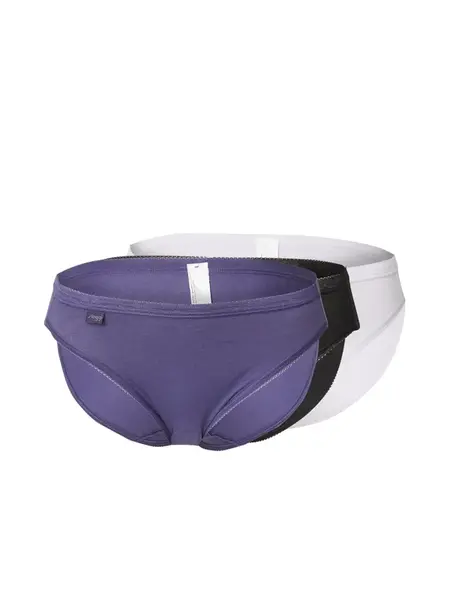 SLOGGI Nohavičky  indigo / čierna / biela
