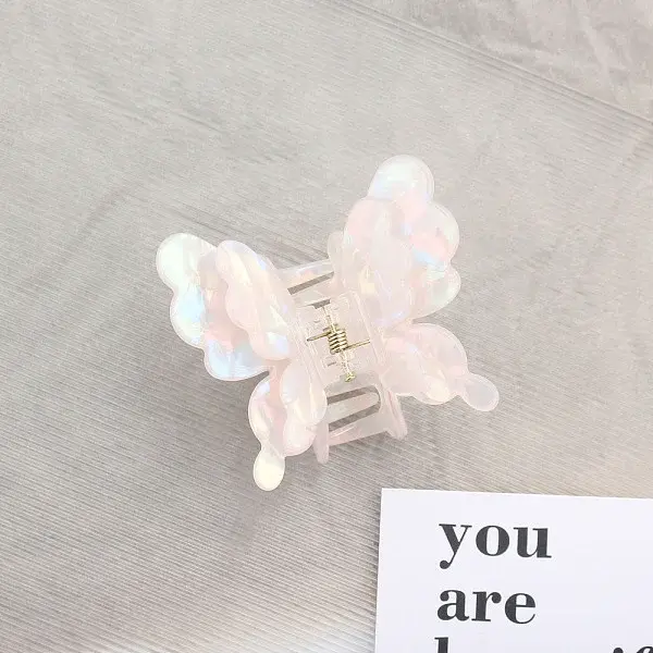 Butterfly Acrylic Claw Hair Clips