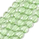 Transparent Glass Beads Strands