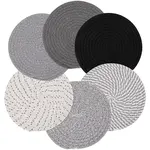 6Pcs Cotton Heat Insulation Coasters