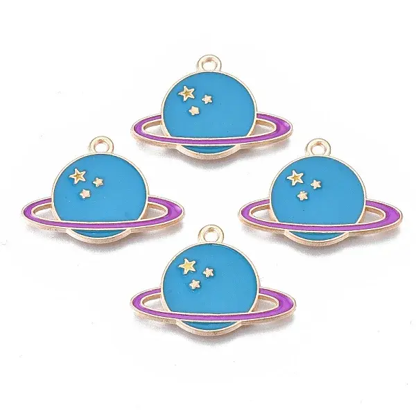 Alloy Enamel Pendants