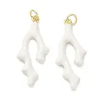 Brass Enamel Pendants