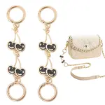 Zinc Alloy Chain Link Purse Strap Extenders