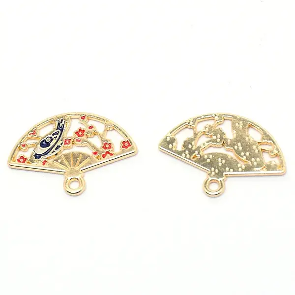 Alloy Enamel Pendants