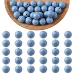 30Pcs Round Silicone Beads