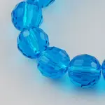 Transparent Glass Bead Strands