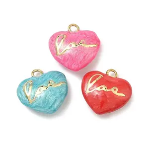 Brass Enamel Pendants