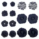 14Pcs 7 Styles Denim Fabric Ornament Accessories