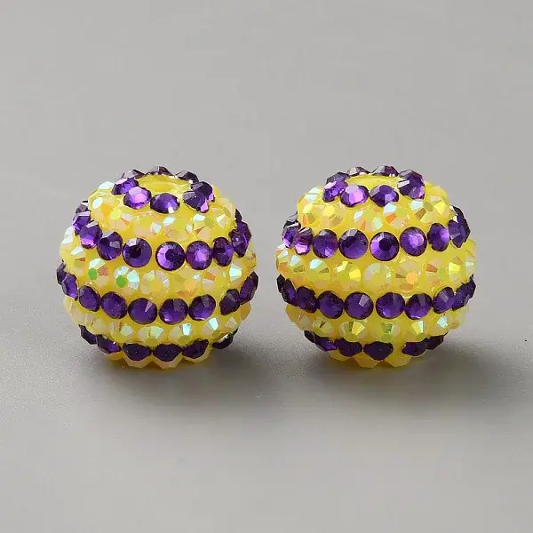 Halloween Theme Resin Rhinestone Beads