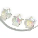 Star Transparent Acrylic Beads