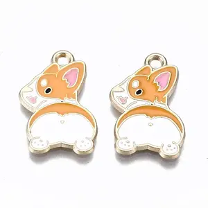 Alloy Enamel Pendants