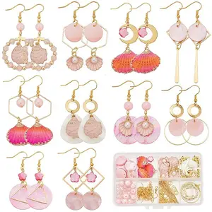 DIY Natural Shell Dangle Earring Making Kit