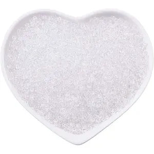 FGB 12/0 Transparent Glass Seed Beads