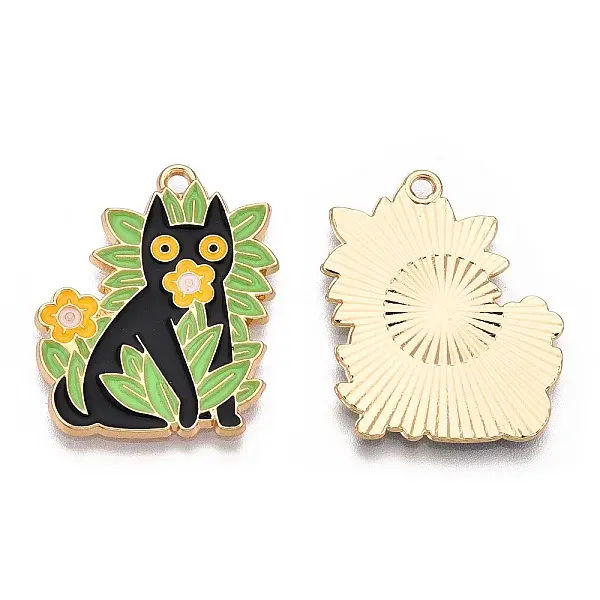 Alloy Enamel Pendants