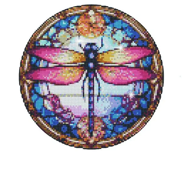 Dragonfly DIY Diamond Painting Sticker Kits