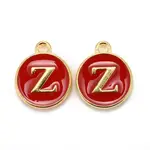 Golden Plated Alloy Enamel Charms
