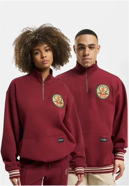 Pánská mikina Duke Crewneck vínová