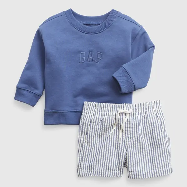 GAP Baby set mikina a kraťasy - Kluci